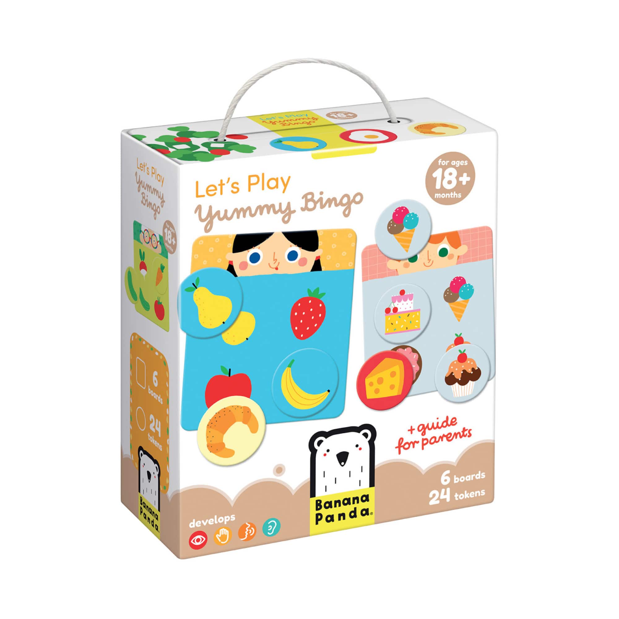 Banana Panda Let's Play Yummy Bingo